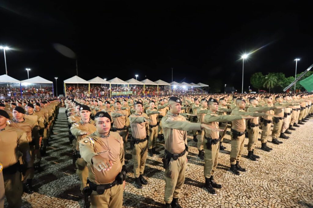 Novos soldados da PM