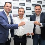 Marcos Duarte, Wagner Rodrigues e Marcus Marcelo da esquerda para a direita