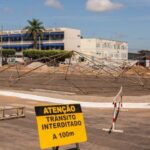 Rua interditada pela ASTT em Gurupi