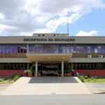 Frente da Secretaria da Educação do Tocantins