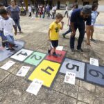 Brasília - Alunos da Escola Classe 29 de Taguatinga participam de atividades do projeto Adasa na Escola. No projeto as crianças aprendem como podem ajudar na preservação da água (Marcelo Camargo/Agência Brasil)