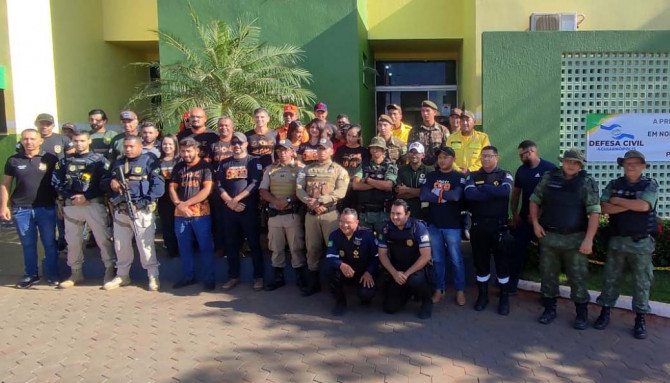 Foco no Fogo visita comunidade indígena Apinajé Aldeia Nova - Semarh/Governo do Tocantins