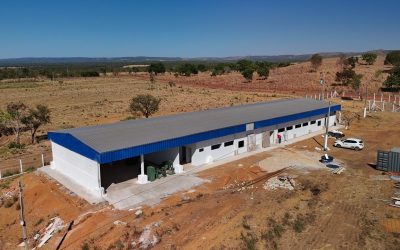 Unidade de Beneficiamento de Produtos da Mandioca está em reta final de conclusão - Foto Maria Amélia Castro Alves